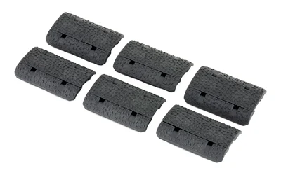 Magpul M-LOK Rail Covers Type 2 Stealth Gray six-panel pack