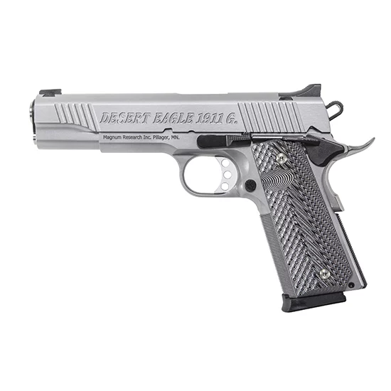 Magnum Research Desert Eagle 1911 G .45 ACP 5.01 inch matte stainless pistol with G10 grips