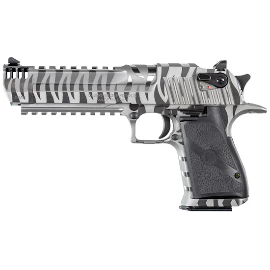 Magnum Research Desert Eagle Mark XIX .44 Magnum 6-inch White Tiger Stripe pistol