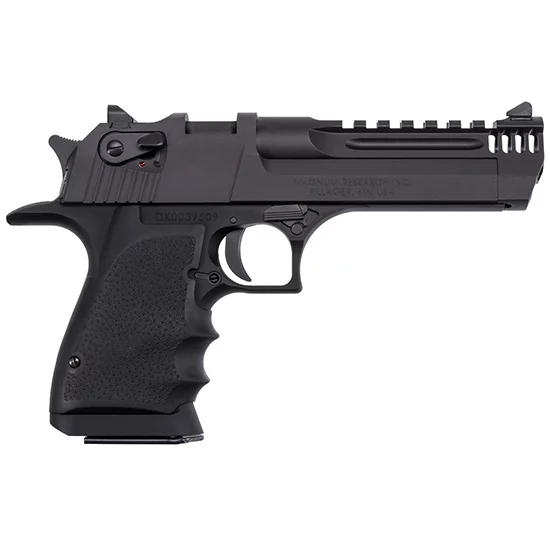 Magnum Research Desert Eagle L5 .50 AE 5-inch black pistol with Hogue rubber grip