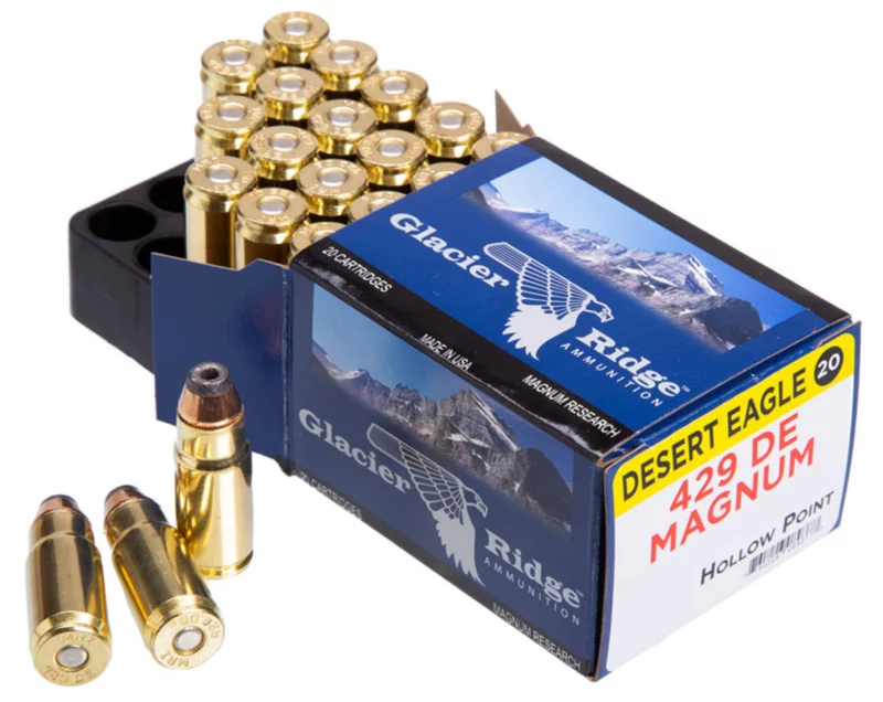 Magnum Research Desert Eagle 429DE 240gr Jacketed Hollow Point ammunition box