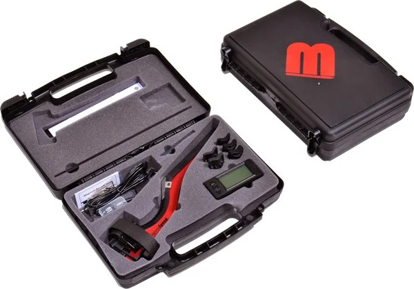MagnetoSpeed V3 ballistic chronograph barrel mount with hard case