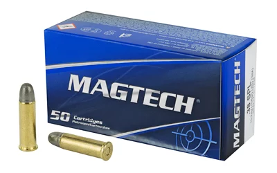 Box of Magtech .38 Special 158 gr LRN 50-round ammunition