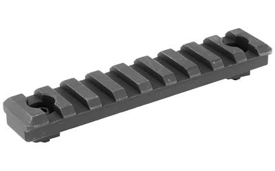 Midwest Industries M-LOK 9-slot 1913 Picatinny rail section in black anodized 6061 aluminum