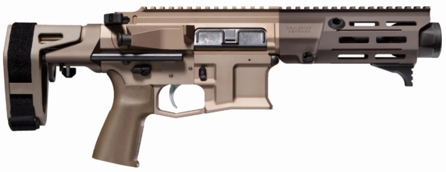 Maxim Defense PDX SCW 5.56 NATO 5.5in AR pistol Flat Dark Earth