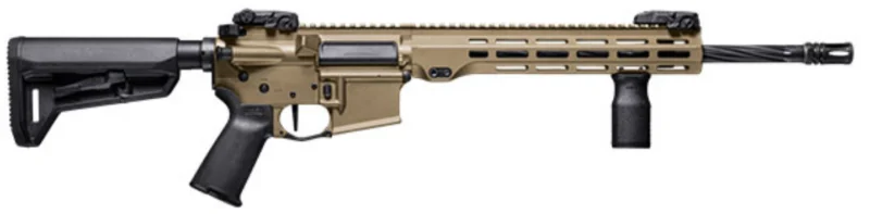 Maxim Defense MD15L 5.56 NATO rifle 16in fluted barrel FDE M-LOK handguard
