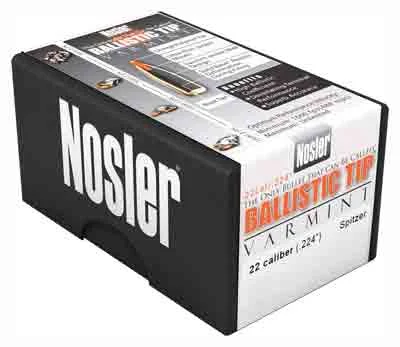 Nosler Ballistic Tip Varmint .22 Cal 50gr (0.224 in) 250ct product photo