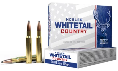 Nosler Whitetail Country .30-06 Springfield 165gr SP 20-round box