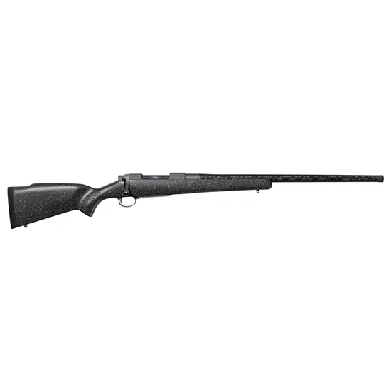 Nosler M48 Mountain Carbon 6.5 Creedmoor rifle with 24-inch carbon-wrapped barrel and Tungsten Grey finish