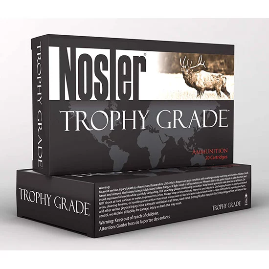 Box of Nosler Trophy Grade .308 Win 165 gr AccuBond ammunition, 20 rounds