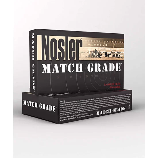 Nosler Match Grade .308 Win 175 gr HPBT ammunition 20-round box