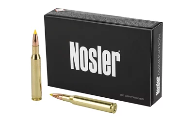 Nosler Ballistic Tip .270 Winchester 130 grain ammunition box and cartridges