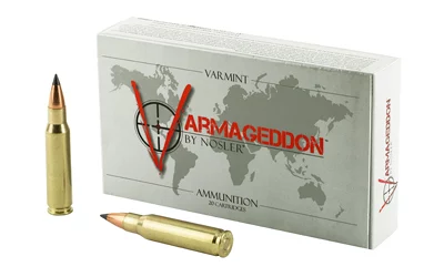 Nosler Varmageddon .308 Win 110 gr polymer-tipped flat-base 20rd box