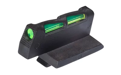HiViz LiteWave fiber optic front sight for Ruger GP100 with green red white LitePipes