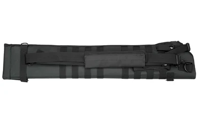 NcSTAR VISM black padded shotgun scabbard 600D PVC with D-rings and PALS straps