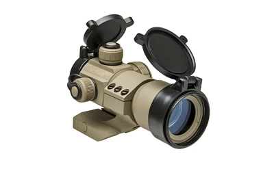 NCSTAR DRGB135T 35mm red green blue 3 MOA dot reflex sight tan with cantilever mount