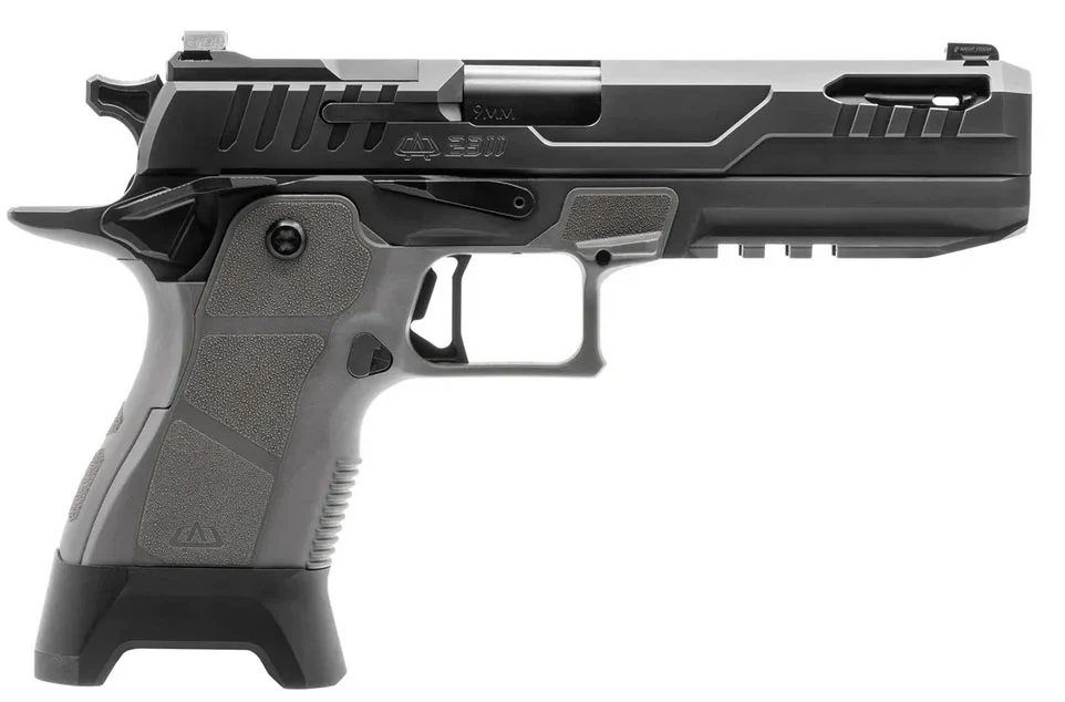 OA Defense 2311 Pro full-size 9mm ported pistol 5-inch barrel black and gray kit