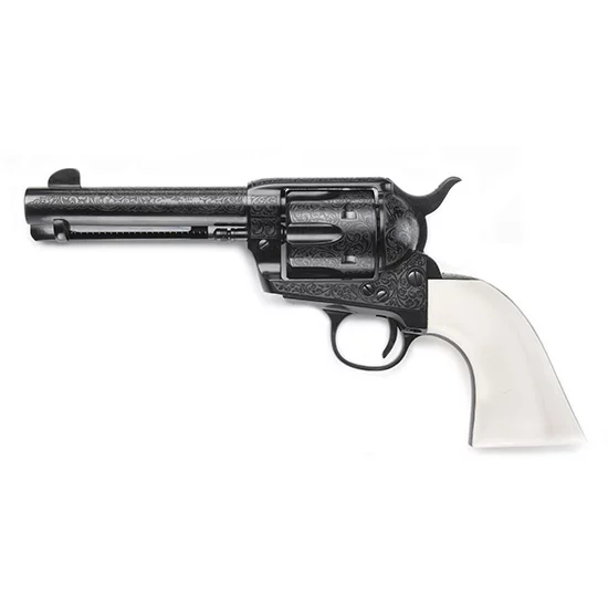Pietta 1873 The Shootist .45 Long Colt revolver with 4.75-inch blued barrel and ultra ivory grips
