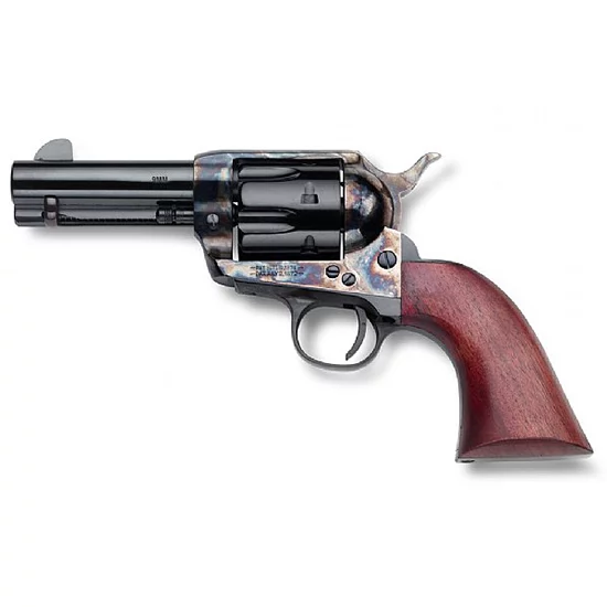 Pietta Posse 9mm revolver, 3.5 in barrel, casehardened frame, walnut grip