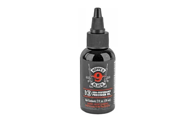 Hoppe's Black Precision Oil bottle — gun oil with rust protection and precision-tip applicator