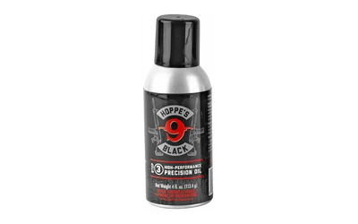 Hoppe's Black Precision Oil 4 oz aerosol can with extension tube
