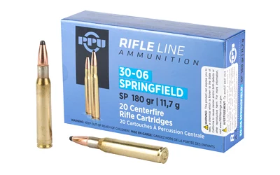 PPU .30-06 Springfield 180gr Soft Point 20rd box product image