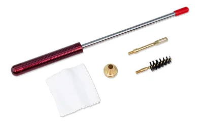 Pro-Shot Starter Series pistol cleaning kit with 6.5-inch stainless rod and brass fittings