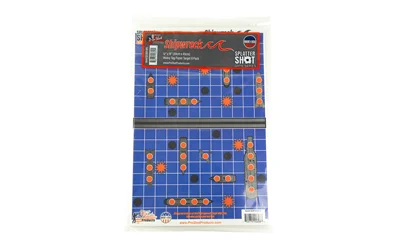 Pro-Shot Splatter Shot Shipwreck 12x18 heavy tag paper target 8 pack