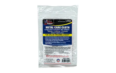 Pro-Shot Metal Care Cloth 9.8 x 9.8 inch cleaning cloth for metal surfaces