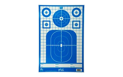 PRO-SHOT Tactical Precision splatter target 12x18 blue 8-pack