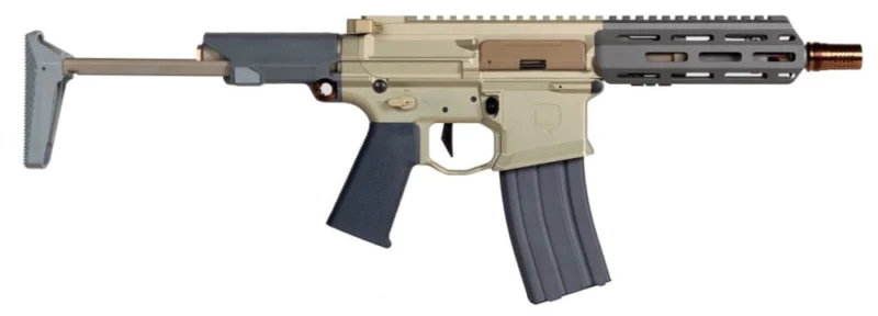 Q Honey Badger SBR .300 AAC Blackout 7in Flat Dark Earth