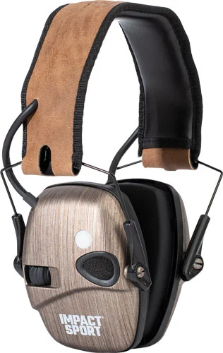 Howard Leight Impact Sport Bluetooth earmuff in bronze with 21 dB NRR