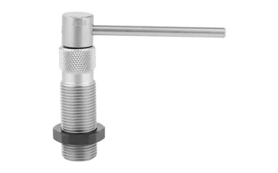 RCBS Standard Bullet Puller w/o Collet, silver steel, fits 7/8-14 single-stage presses