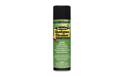 Remington Shotgun Cleaner 18 oz aerosol can for cleaning and degreasing firearms