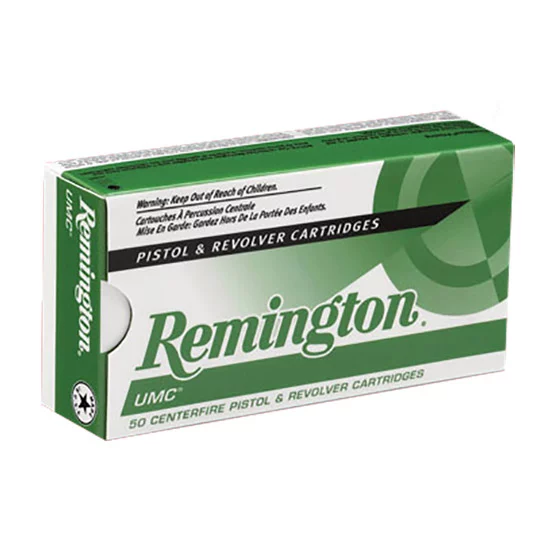 Remington UMC .40 S&W 180 gr FMJ 50 rd box ammunition