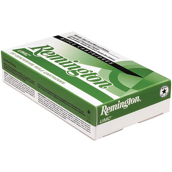Box of Remington UMC .223 Rem 45 gr Jacketed Hollow Point rifle ammunition