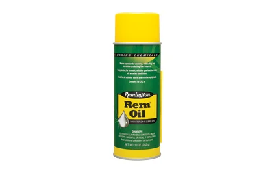 Remington Rem Oil 10 oz aerosol can — firearm lubricant and rust preventative