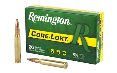 Remington Core-Lokt .30-06 Springfield 150 gr Pointed Soft Point, 20 rounds box