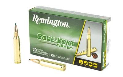Remington Core-Lokt Tipped 7mm Rem Mag 150gr ammunition 20-round box