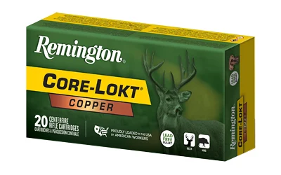 Remington 360 Buckhammer Core-Lokt copper hollow point 20-round box