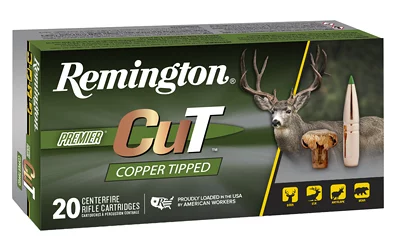 Remington Premier Cut 150gr polymer-tipped rifle ammunition box
