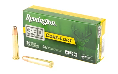 Remington Core-Lokt .360 Buckhammer 180gr SP box of 20 rounds