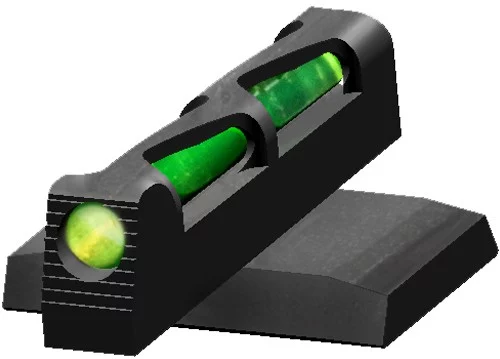 Hi-Viz LITEWAVE front sight for Ruger American pistols with interchangeable red, green and white LitePipes