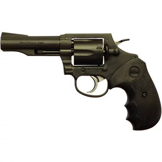 Rock Island Armory M200 .38 Special 6-shot 4 inch parkerized revolver with black polymer grip