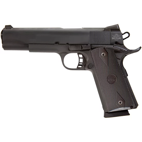 Rock Island Armory M1911A1 Rock Standard FS .45 ACP 5-inch parkerized pistol