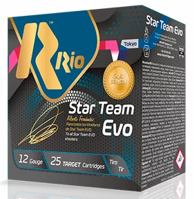 Rio Star Team Target 32 low recoil 12ga 25-count box