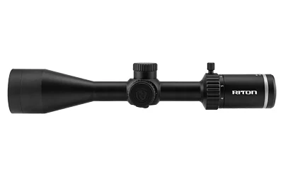Riton 1 Primal 4-12x50 1in SFP illuminated RDH reticle rifle scope matte black