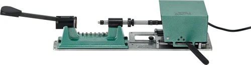 RCBS Trim Pro-2 powered case trimmer kit with pilots .22-.45 cal, green and black finish