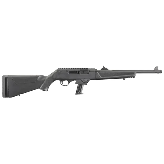 Ruger PC Carbine 9mm 16.12in threaded fluted barrel black synthetic stock