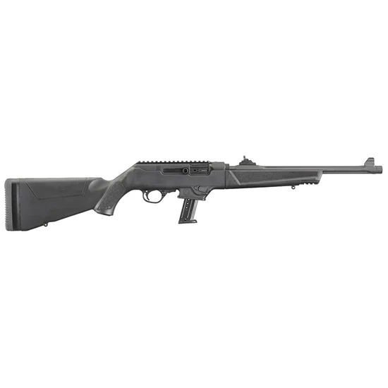 Ruger PC Carbine 9mm 16.12 inch fluted barrel black synthetic stock